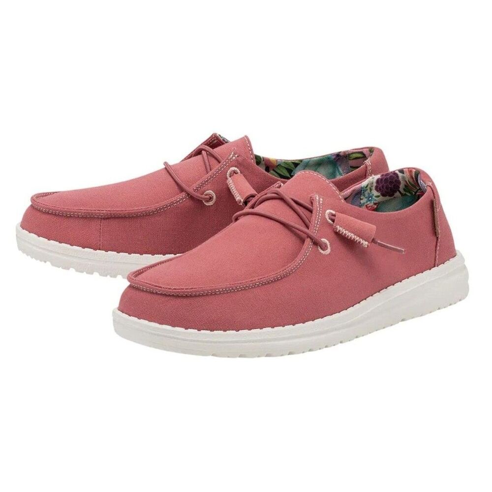 HEYDUDE Women’s Wendy Pacific Sunset Loafers Size 6 – Lightweight Comfort